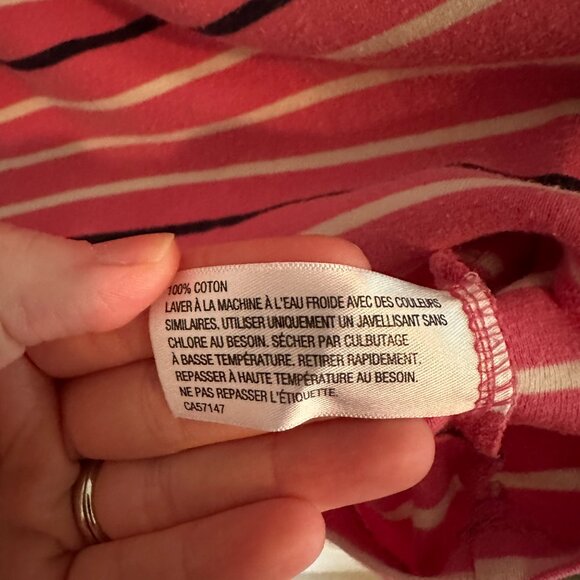 Pink Striped Merona the ULTIMATE tee - Picture 3 of 5